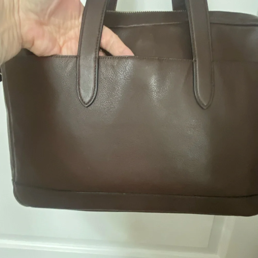 Coach Hamilton Dark Brown Leather Briefcase F22529